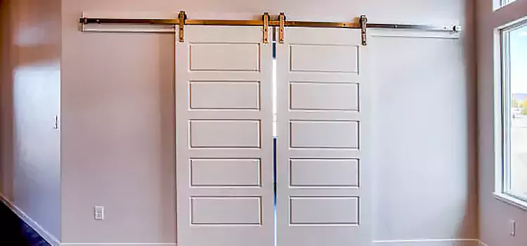 Glass Barn Door with Installation Hardware Kit Kansas City