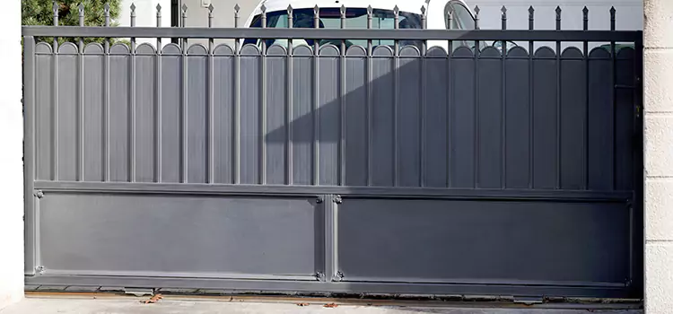 Metal Driveway Gate Installation Kansas City